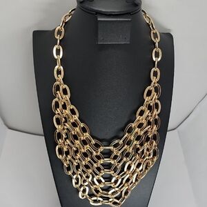 ALDO Elegant Goldtone Chain Necklace